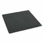 Alfares Plato Pizarra 25x25cm (Pack de 12) de Santa Clara