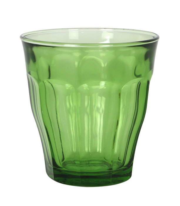 Duralex Set 4 Vasos Picardie 25 cl Verdes - Vasos de vidrio templado para bebida (12 Cajas)