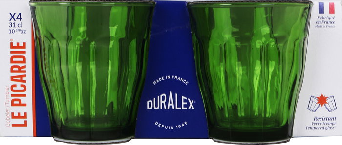 Duralex Set 4 Vasos 31 cl Verde Picardie (12 Cajas)