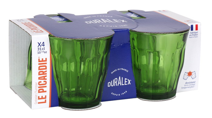 Duralex Set 4 Vasos 31 cl Verde Picardie (12 Cajas)
