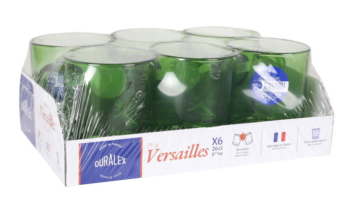 Soler & Hispania Taza Colección AMBAR Ámbar 26cl, Pack de 12 unidades
