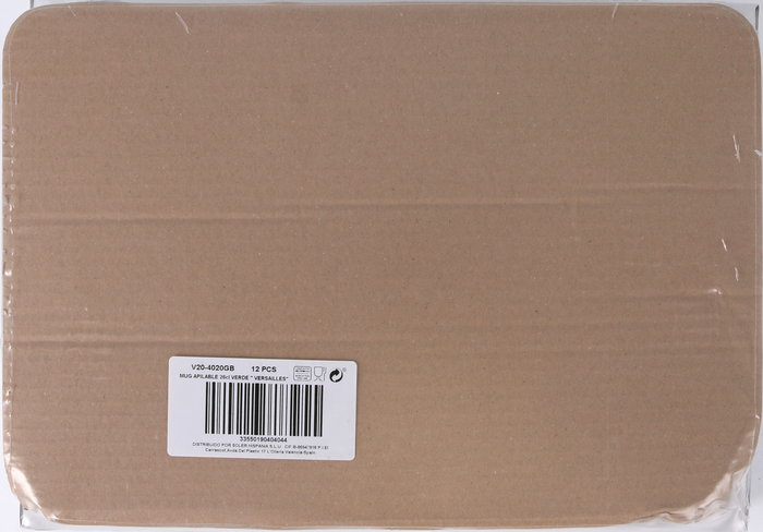 Duralex Mug Apilable Verde Versailles 26 cl 10x7x9 cm (12 Unidades)