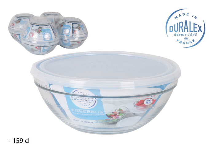 Duralex Fiambrera Red 1.6L Ø20 x 8.2 cm Tapa Transparente Freshbox (8 Unidades) Duralex Fiambrera Red 1.6L Ø20 x 8.2 cm Tapa Transparente Freshbox (8 Unidades)