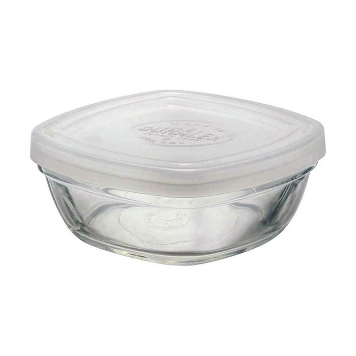 Duralex Fiambrera Cuadrada Freshbox 15cl con Tapa Transparente