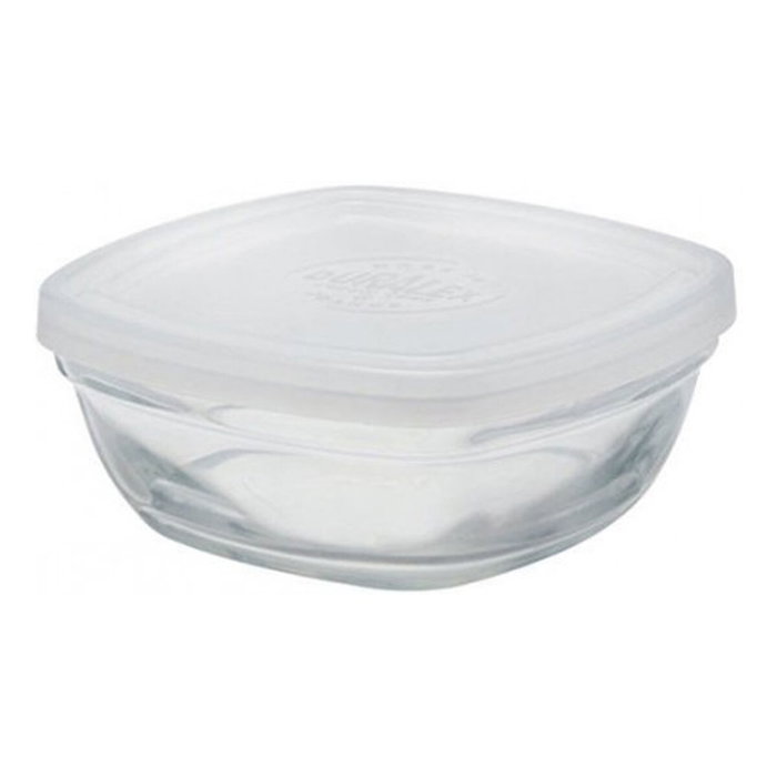 Duralex Fiambrera Cuadrada Freshbox 15cl con Tapa Transparente
