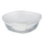 Duralex Fiambrera Cuadrada Freshbox 15cl con Tapa Transparente