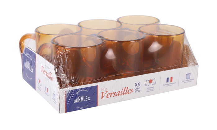 Duralex Mug Apilable Versailles 26cl Amber Versailles