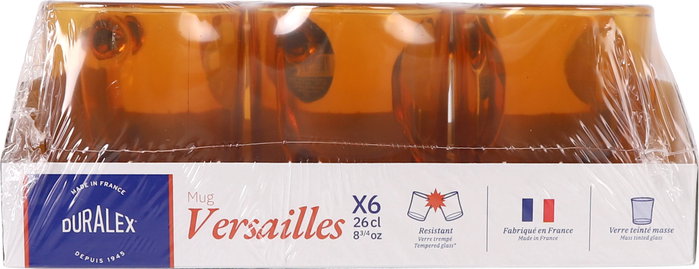 Duralex Mug Apilable Versailles 26cl Amber Versailles