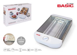Basic Home Tostadora Plana 560W 36x26x9.3 cm (4 Unidades)