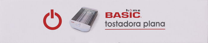 Basic Home Tostadora Plana 560W 36x26x9.3 cm (4 Unidades)