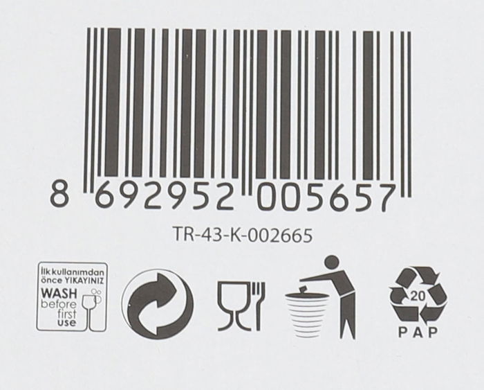 Lav Set 6 Copas Vino Blanco 170 cc Misket (4 Cajas)