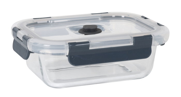 Quttin Fiambrera Rectangular con Tapa Vacío 16 x 12 cm 375 cc (12 Unidades)