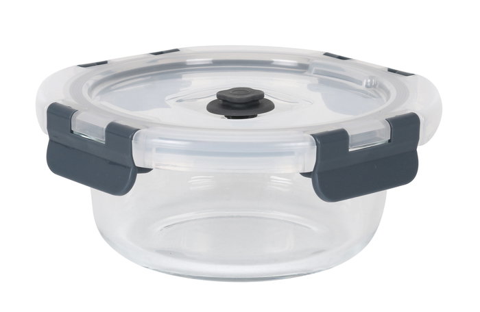 Quttin Fiambrera Redonda con Tapa Vacío ø15x6.2 cm 400 cc (12 Unidades)