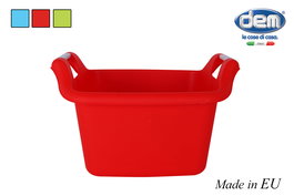 Inde Barreño Cuadrado con Asas 42L - 56.7 cm (6 Unidades)