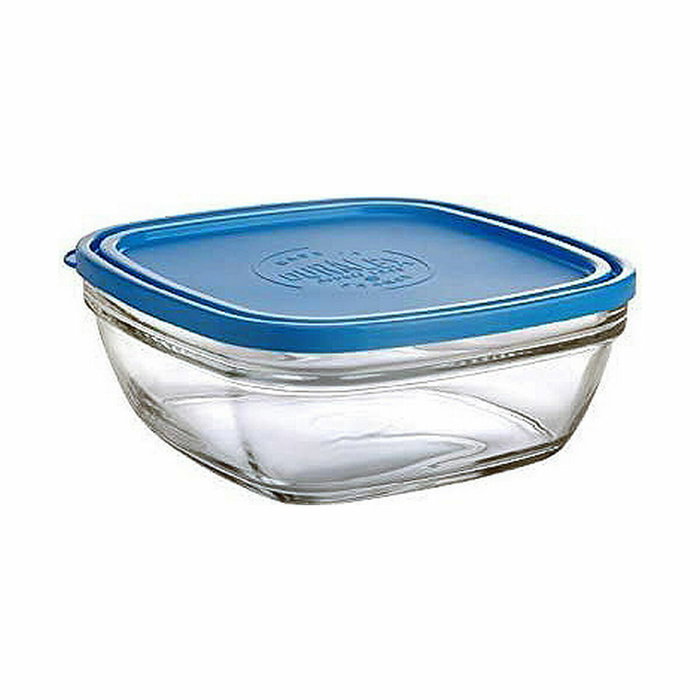 Duralex Fiambrera Cuadrada Freshbox Tapa Azul Duralex Fiambrera Cuadrada Freshbox Tapa Azul