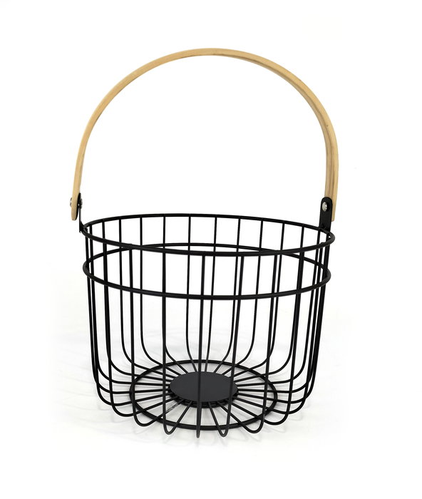 Quttin Cesta Organizador Redonda Rustic 28x26.5x22 cm (12 Unidades)