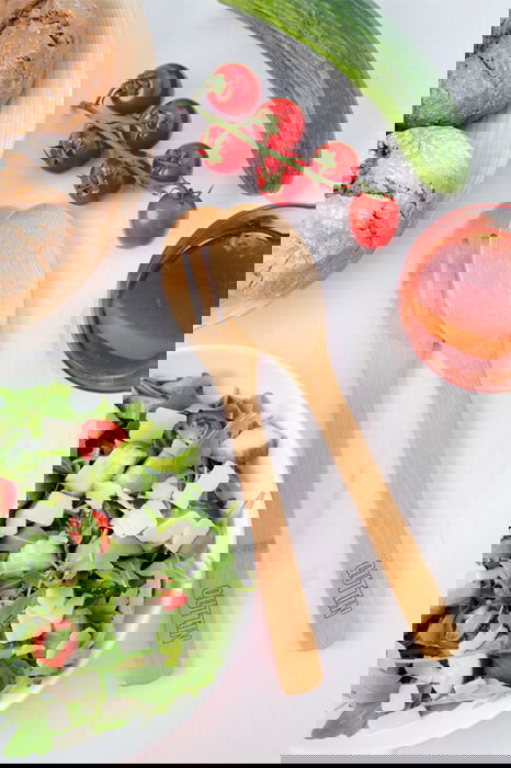 Quttin Cuchara de Bambú de 30 cm para Cocina (36 Unidades)