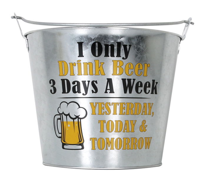 Privilege Cubo Hielo 5L Decorado con 2 Abridores 17x21,5x26 cm (12 Unidades)