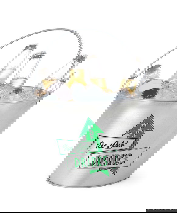 Privilege Cubo Hielo 5L Decorado con 2 Abridores 17x21,5x26 cm (12 Unidades)