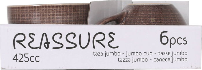 Inde Taza Jumbo 425 cc "Reassure" (24 Unidades)