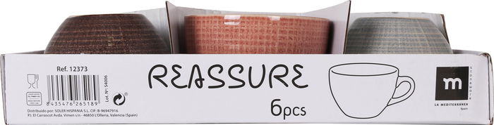 Inde Taza Jumbo 425 cc "Reassure" (24 Unidades)