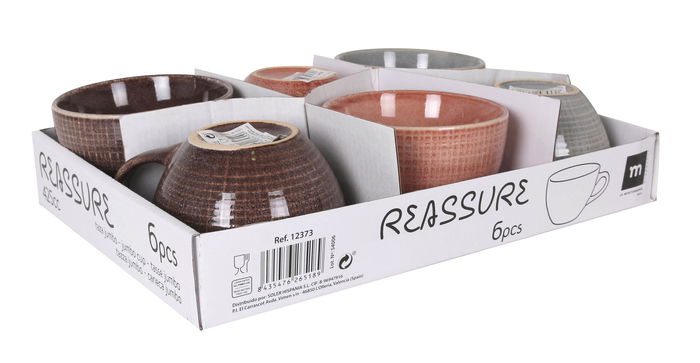 Inde Taza Jumbo 425 cc "Reassure" (24 Unidades)