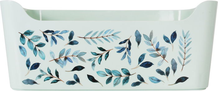 Dem Cesta Multiusos 33 x 24 x 14.5 cm Flores (12 Unidades)