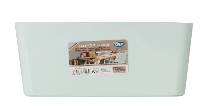 Dem Cesta Multiusos 33 x 24 x 14.5 cm Flores (12 Unidades)