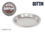 Quttin Bandeja para Horno 25x2.5 cm 0.3 mm Estaño (24 Unidades)