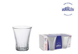 Duralex Set 4 Vasos Transparente Amalfi 7 cl (12 Cajas)