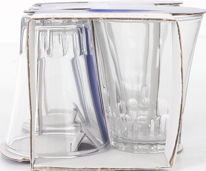 Duralex Set 4 Vasos Transparente "Amalfi" 9 cl ø6x6x7 cm (12 Cajas)