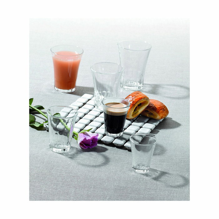 Duralex Set de 4 Vasos Amalfi de 13cl Transparente Duralex Set de 4 Vasos Amalfi de 13cl Transparente