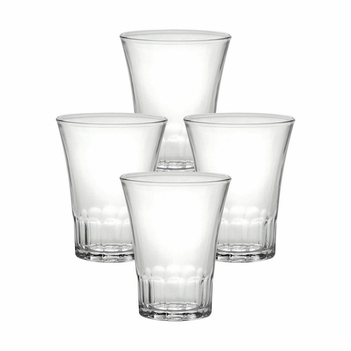 Duralex Set de 4 Vasos Amalfi de 13cl Transparente Duralex Set de 4 Vasos Amalfi de 13cl Transparente