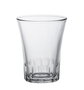Duralex Juego de 4 Vasos de Vidrio Transparente 13 cl, Colección Amalfi, 6.5 cm de Diámetro x 8.2 cm de Altura (12 Cajas)
