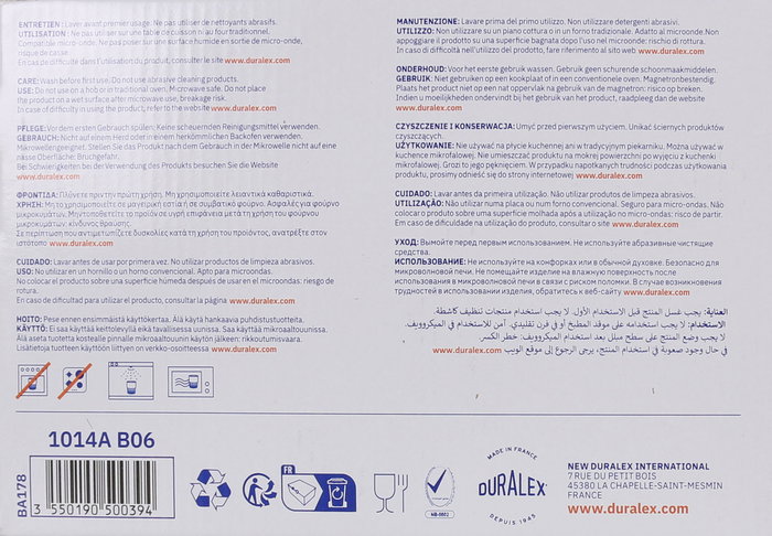 Duralex Set 6 Vasos Transparente 20 cl Apilable (12 Cajas)