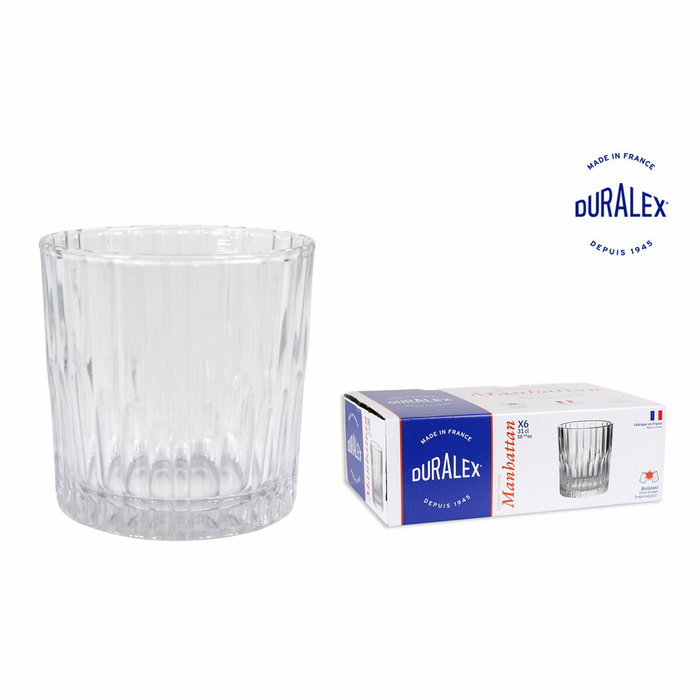 Duralex Set de 6 Vasos Manhattan Transparente 31cl Duralex Set de 6 Vasos Manhattan Transparente 31cl