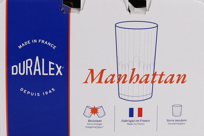 Duralex Set 6 Vasos Manhattan Transparente 30.5 cl (8 Cajas)