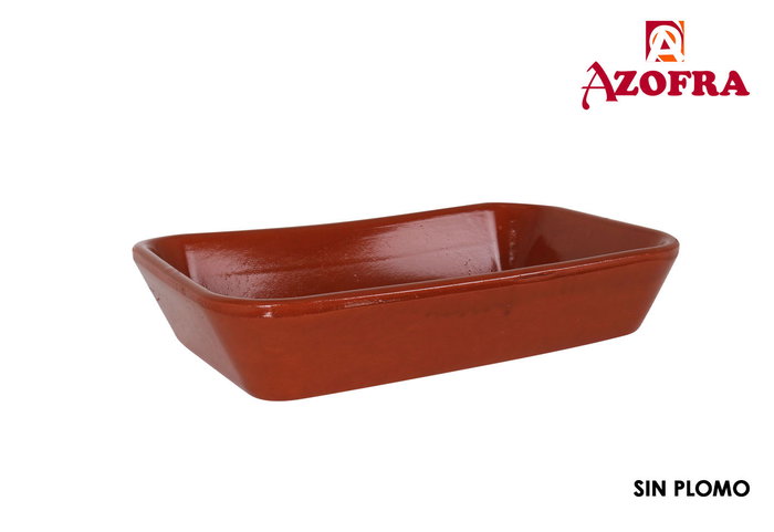 Azofra Fuente Rectangular 29 x 20 cm Vitro (4 Unidades) Azofra Fuente Rectangular 29 x 20 cm Vitro (4 Unidades)