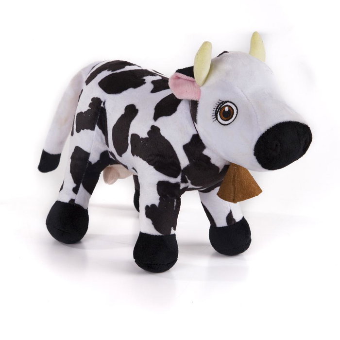 Bandai Peluche Musical Vaca Lola La Granja de Zenón 32 cm con 5 Canciones