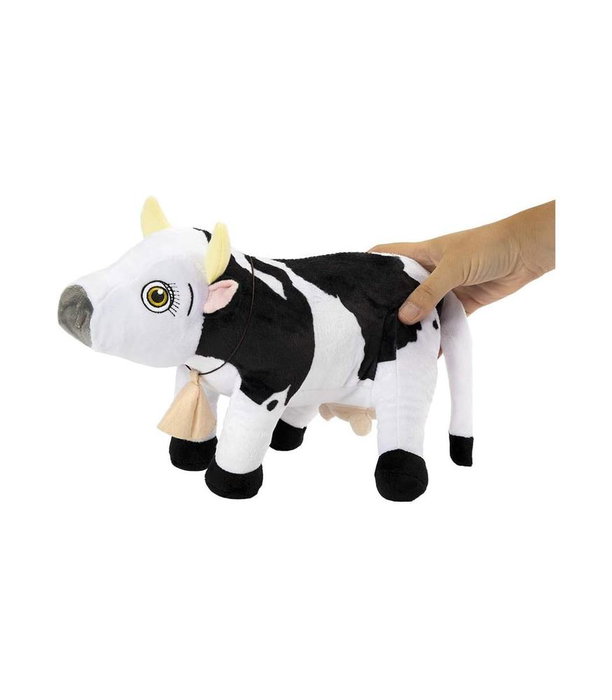 Bandai Peluche Musical Vaca Lola La Granja de Zenón 32 cm con 5 Canciones
