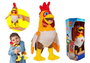 Bandai Peluche Musical Gallo Bartolito La Granja De Zenón 13x17x34 Cm Con Luces Y Sonidos
