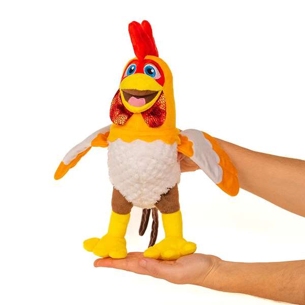 Bandai Peluche Musical Gallo Bartolito La Granja de Zenón