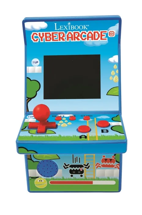 Lexibook Consola Cyber Arcade 200 Juegos Pantalla LCD Color 2.8 Pulgadas Lexibook Consola Cyber Arcade 200 Juegos Pantalla LCD Color 2.8 Pulgadas