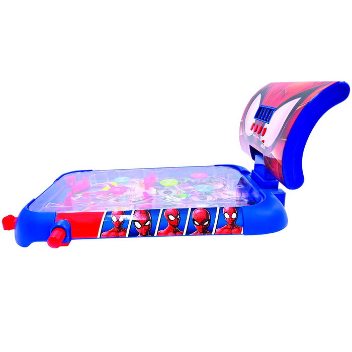 Lexibook Pinball Electrónico Spiderman JG610SP Juguete para Niños +5 Años con Luces y Sonidos