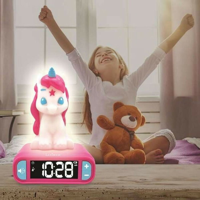 Lexibook Unicorn Nightlight Alarm Clock