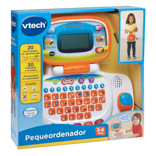 V-TECH Pequeordenador con 20 actividades V-TECH Pequeordenador con 20 actividades