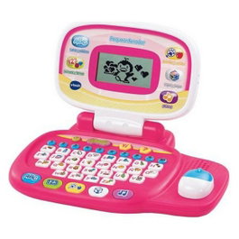 V-TECH Pequeordenador Rosa