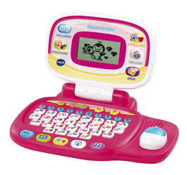 V-Tech Ordenador Portátil Infantil Rosa 80-155457 para Niños 3+ Años, 20 Actividades Educativas en Español: Letras, Números, Música