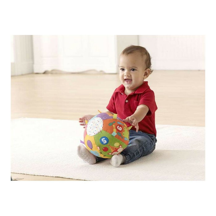 Vtech Pelota Bola Cantarina con texturas, 15 melodías y 5 canciones, 18 cm