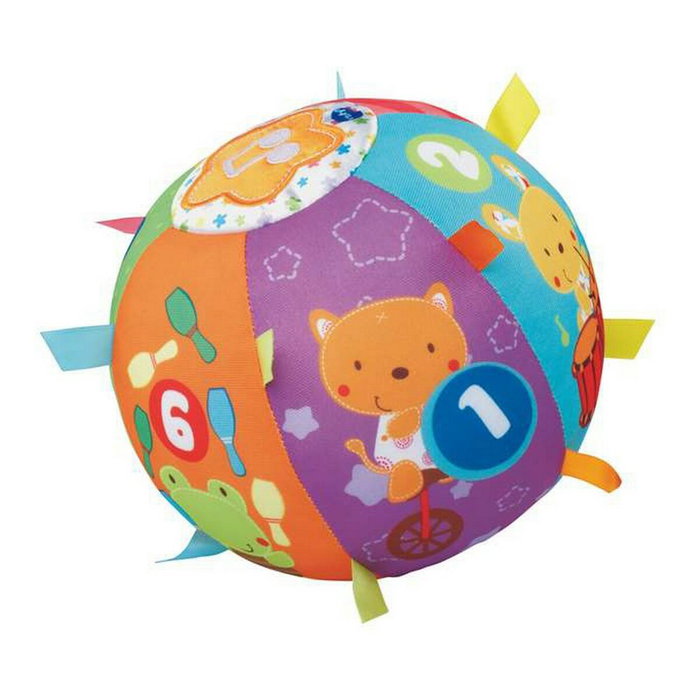 Vtech Pelota Bola Cantarina con texturas, 15 melodías y 5 canciones, 18 cm